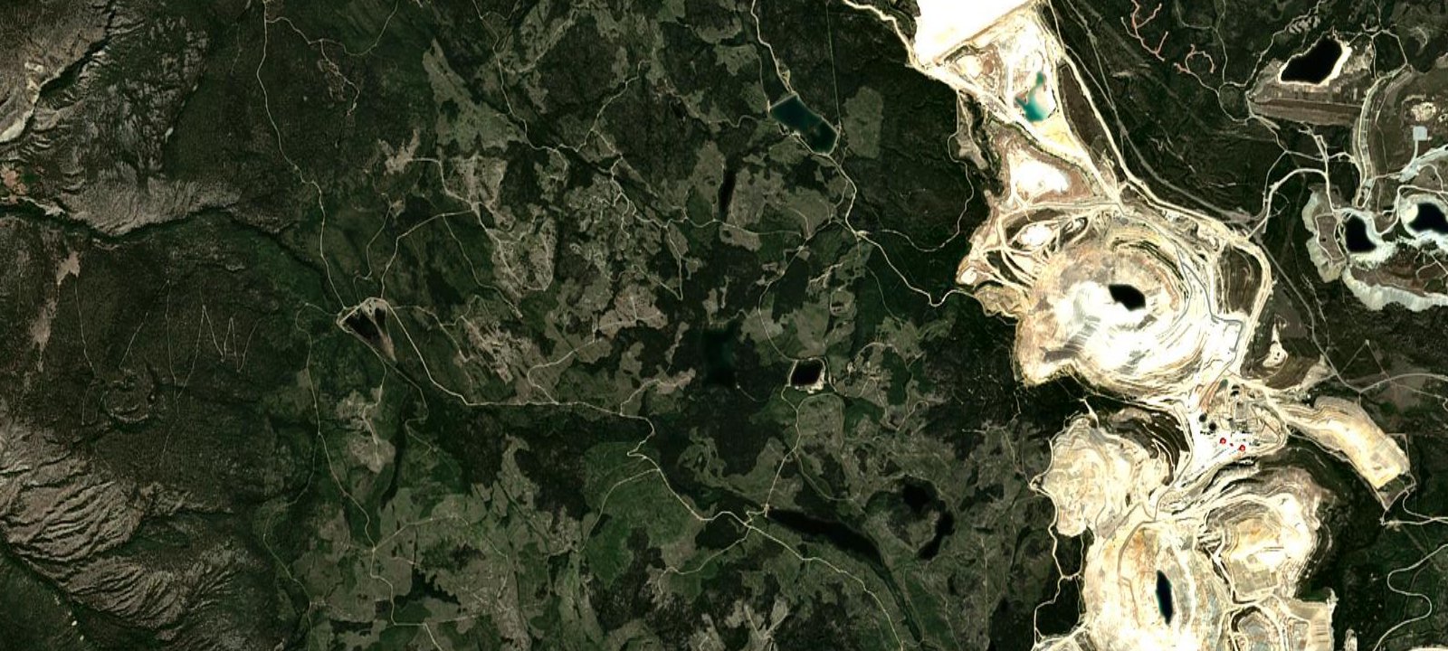 Map of Big Ok Lake (Island Lake) Recreation Site