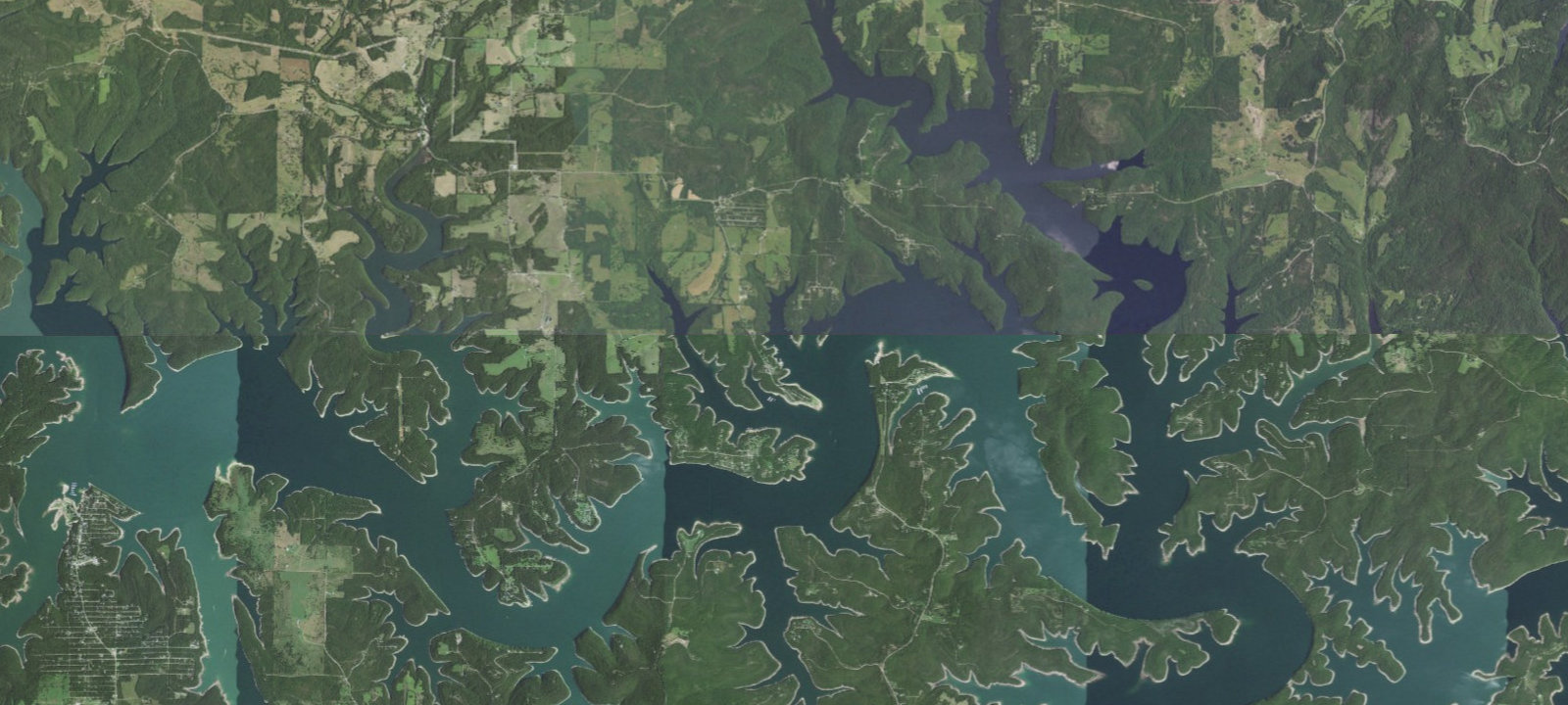 Map of Buck Creek (mo)