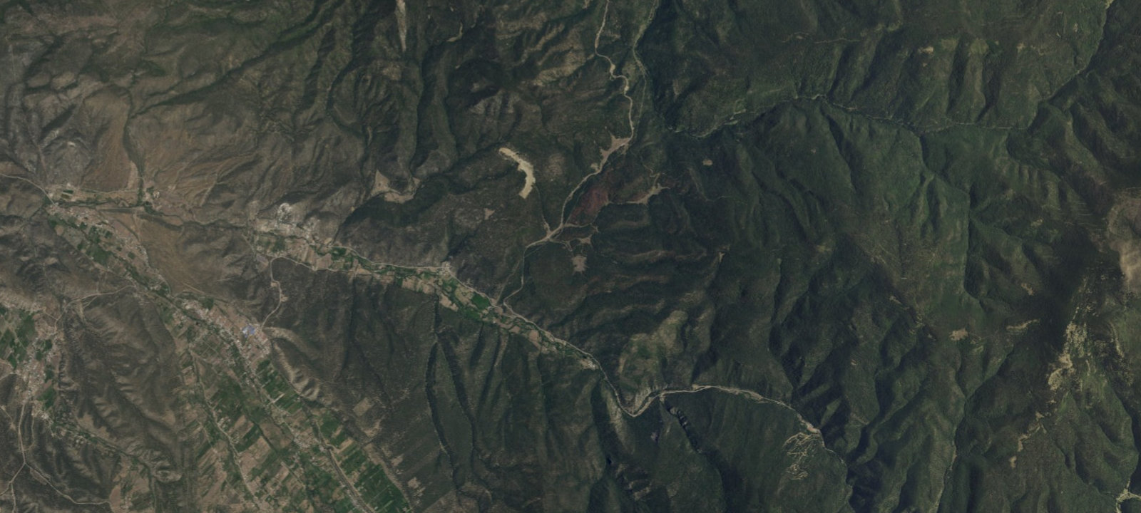 Map of Amole Canyon Group Shelter