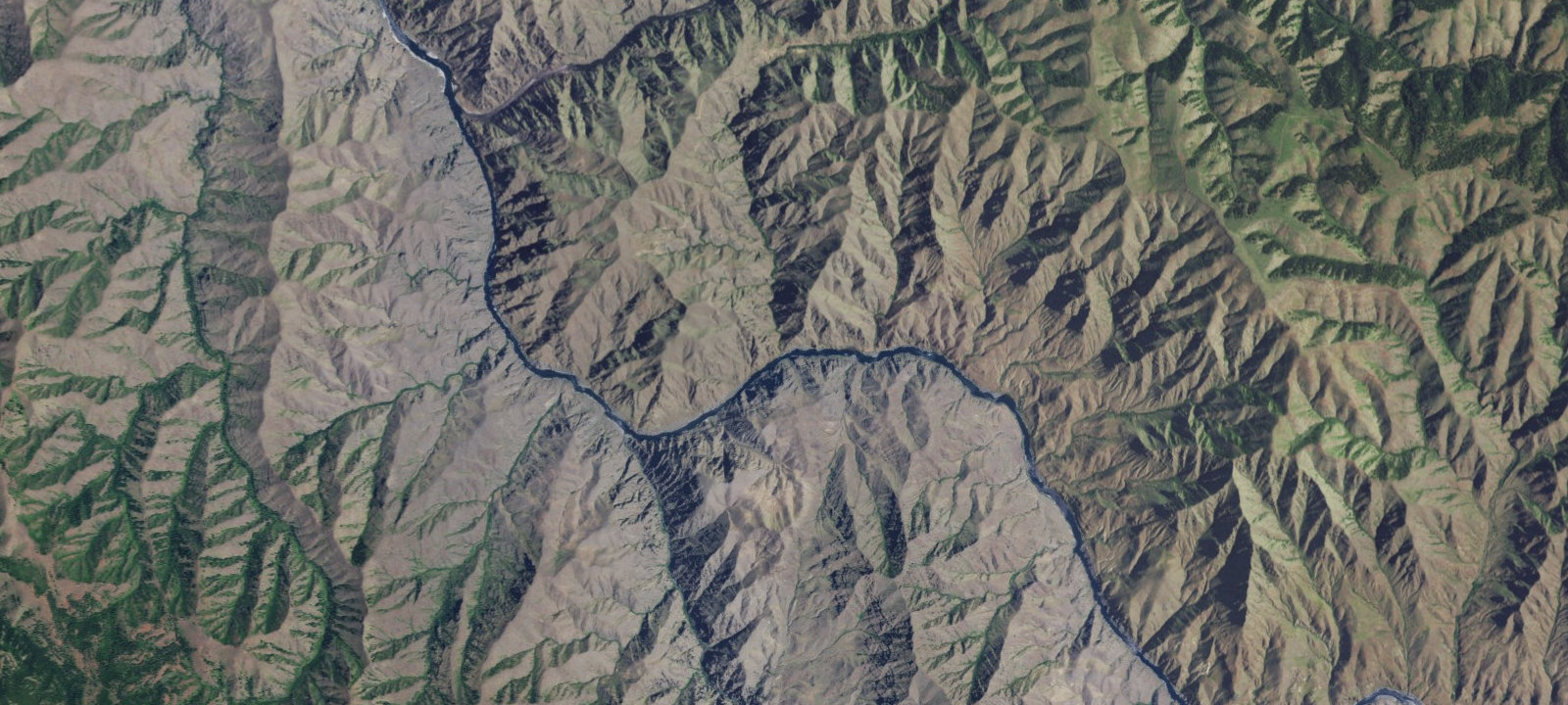 Map of Divide Creek Campsite