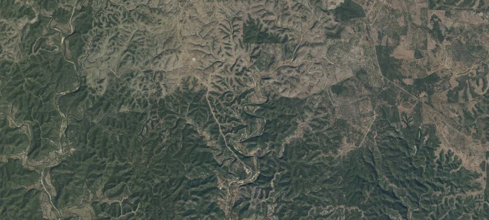 Map of Horseshoe Bend