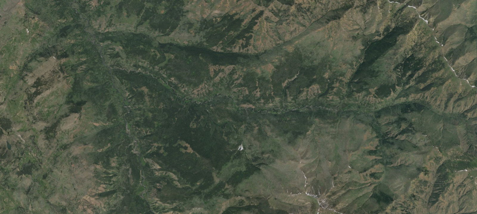 Map of Miller Creek