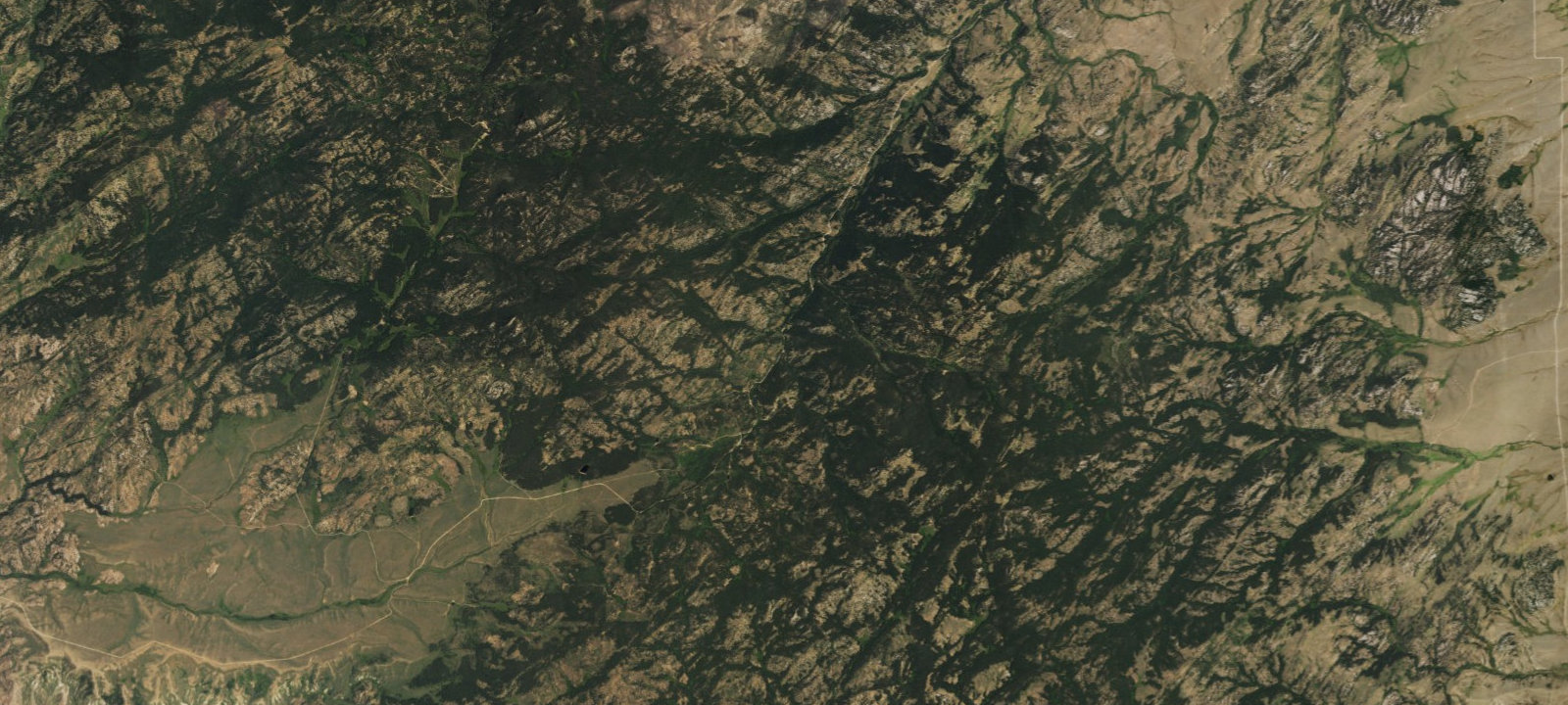 Map of Campbell Creek Campground