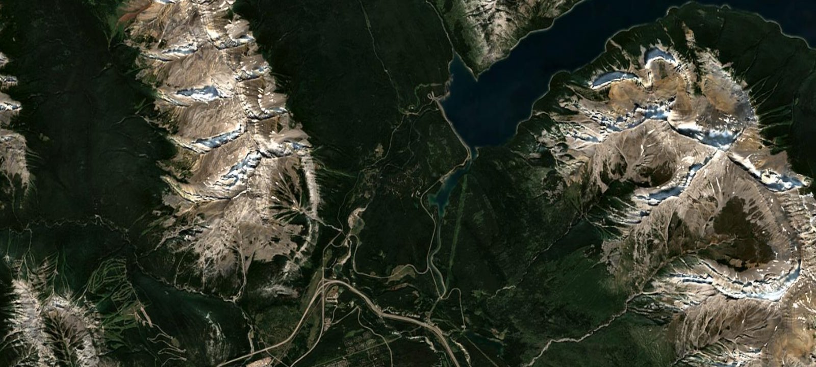 Map of Two Jack Main Campground