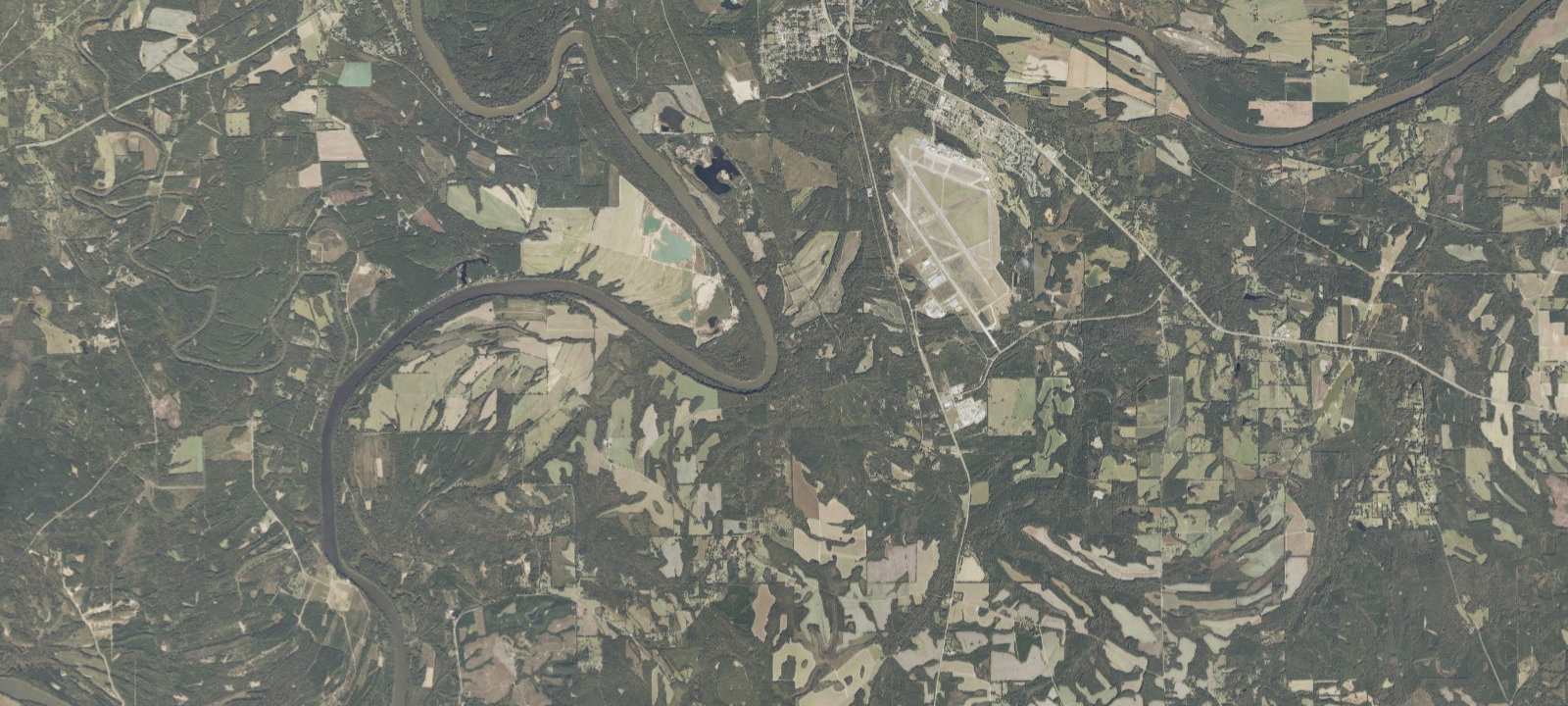 Map of Six Mile Creek