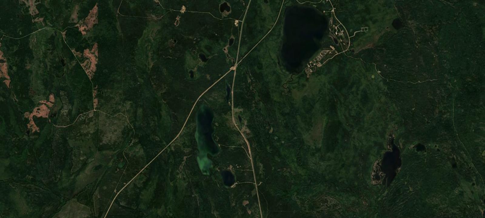 Map of Pine Junction Warm-up Shack