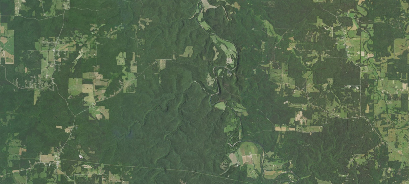 Map of Paddy Creek