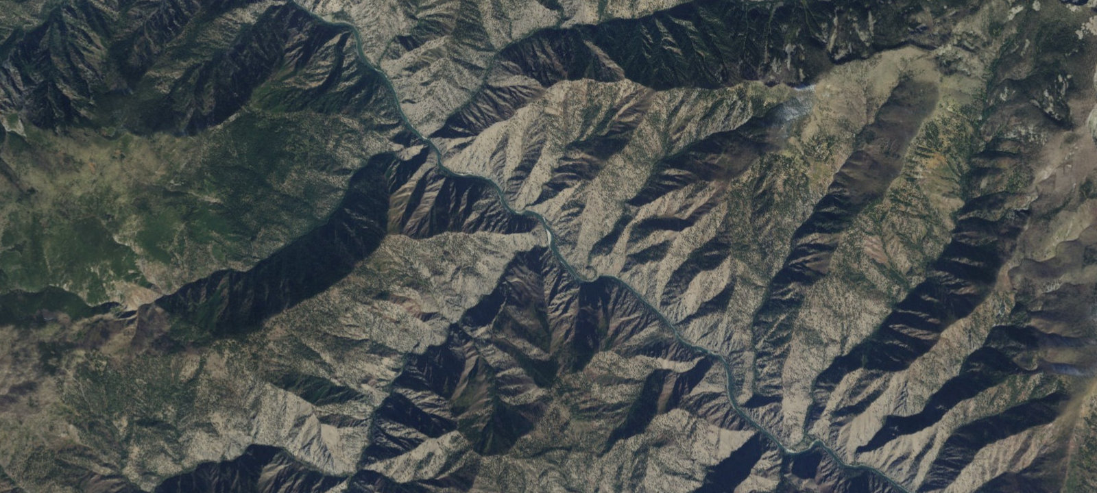 Map of Chamberlain Creek Campsite