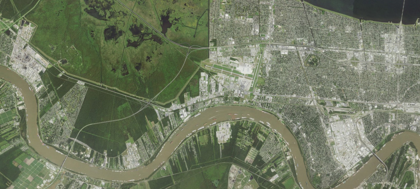 Map of Airline Trailers of Kenner