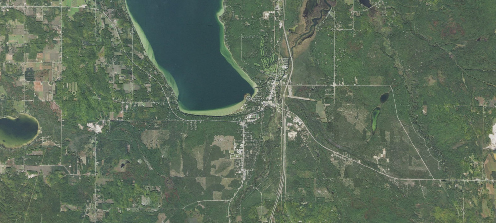 Map of Burt Lake State Park