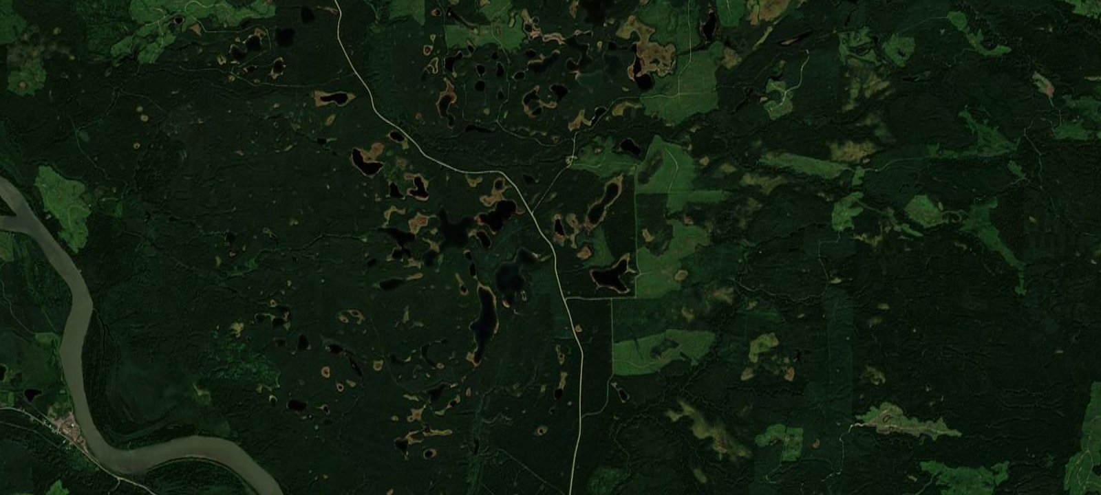 Map of Amanita Lake Recreation Site