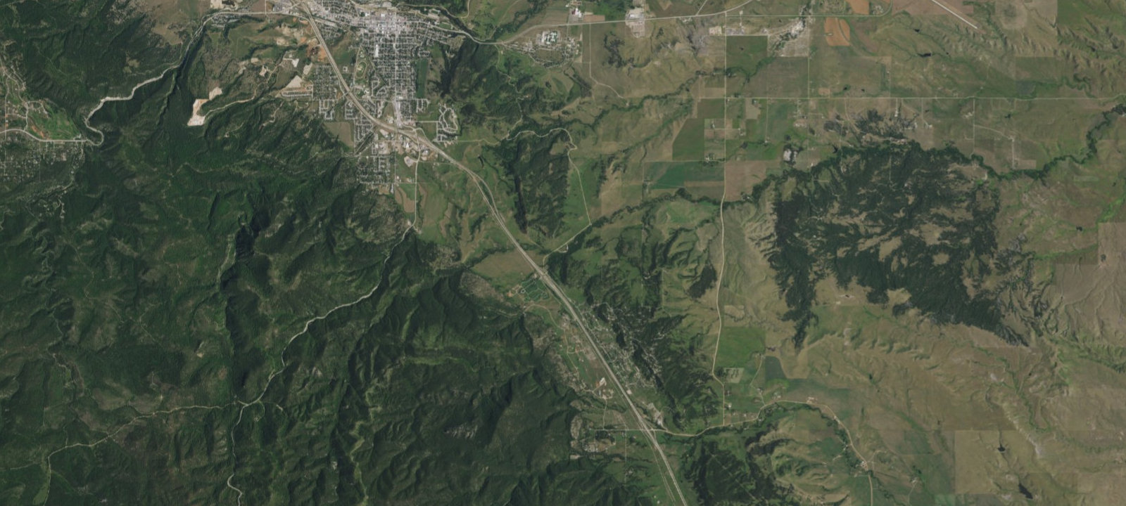 Map of Alkali Creek Horsecamp