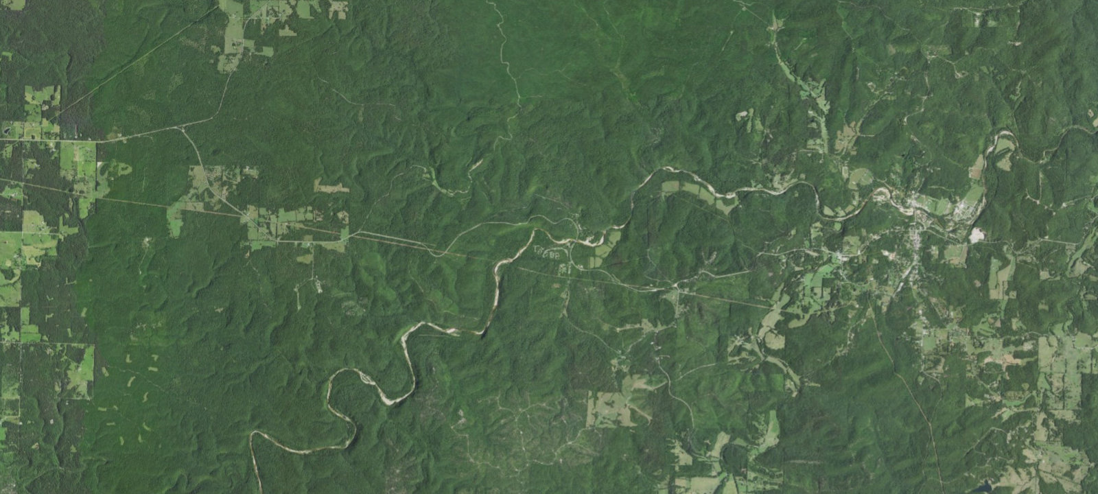 Map of Alley Spring