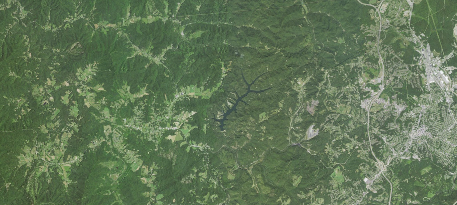Map of Lake Stephens Campground