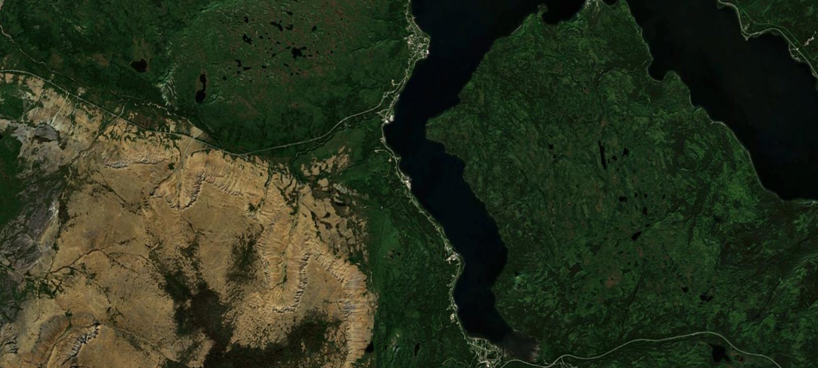 Map of Water's Edge Gros Morne Campground