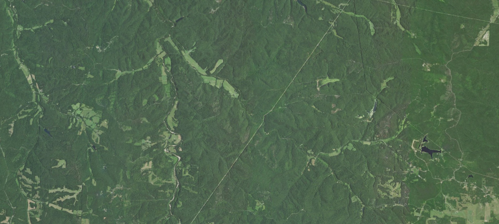 Map of Hazel Creek
