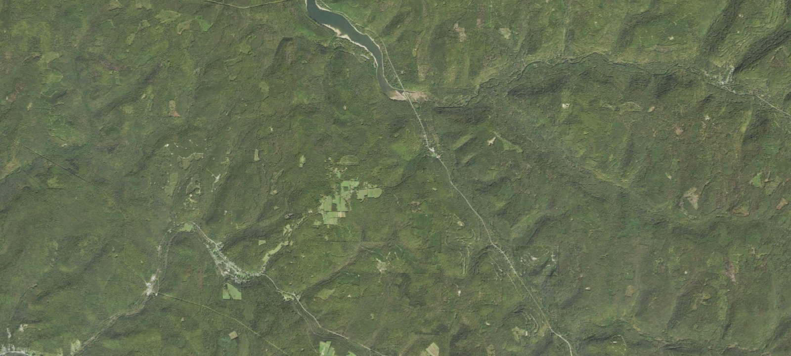 Map of Bliss Hill Campsite