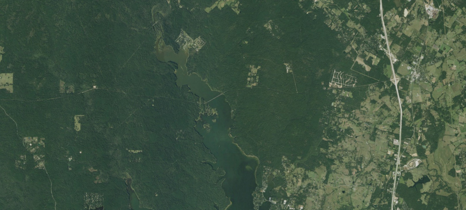Map of Cagle Recreation Area