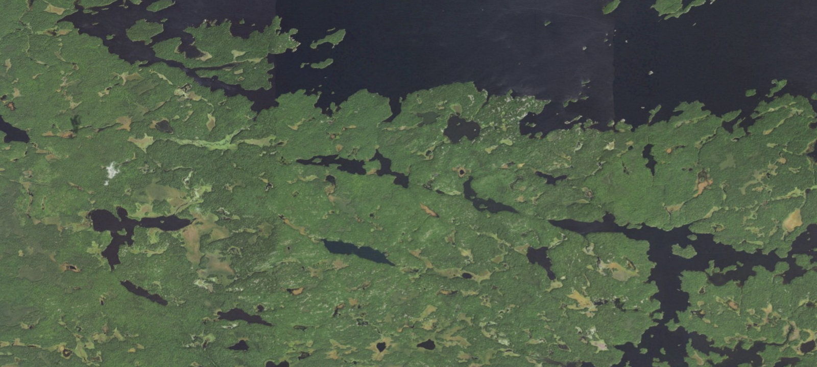 Map of Brown Lake B3