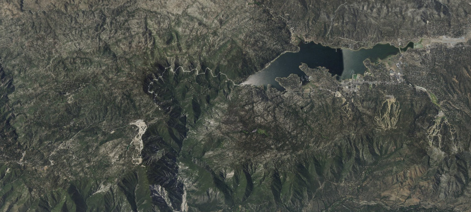 Map of Big Bear Yellow Post Site #30