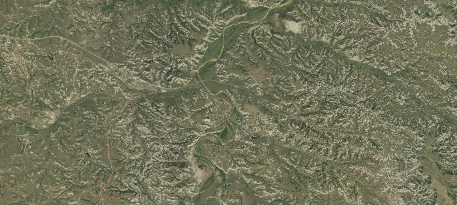 Map of Medora Campground