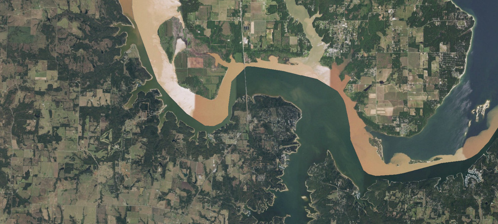 Map of Gone Fishing RV Resort