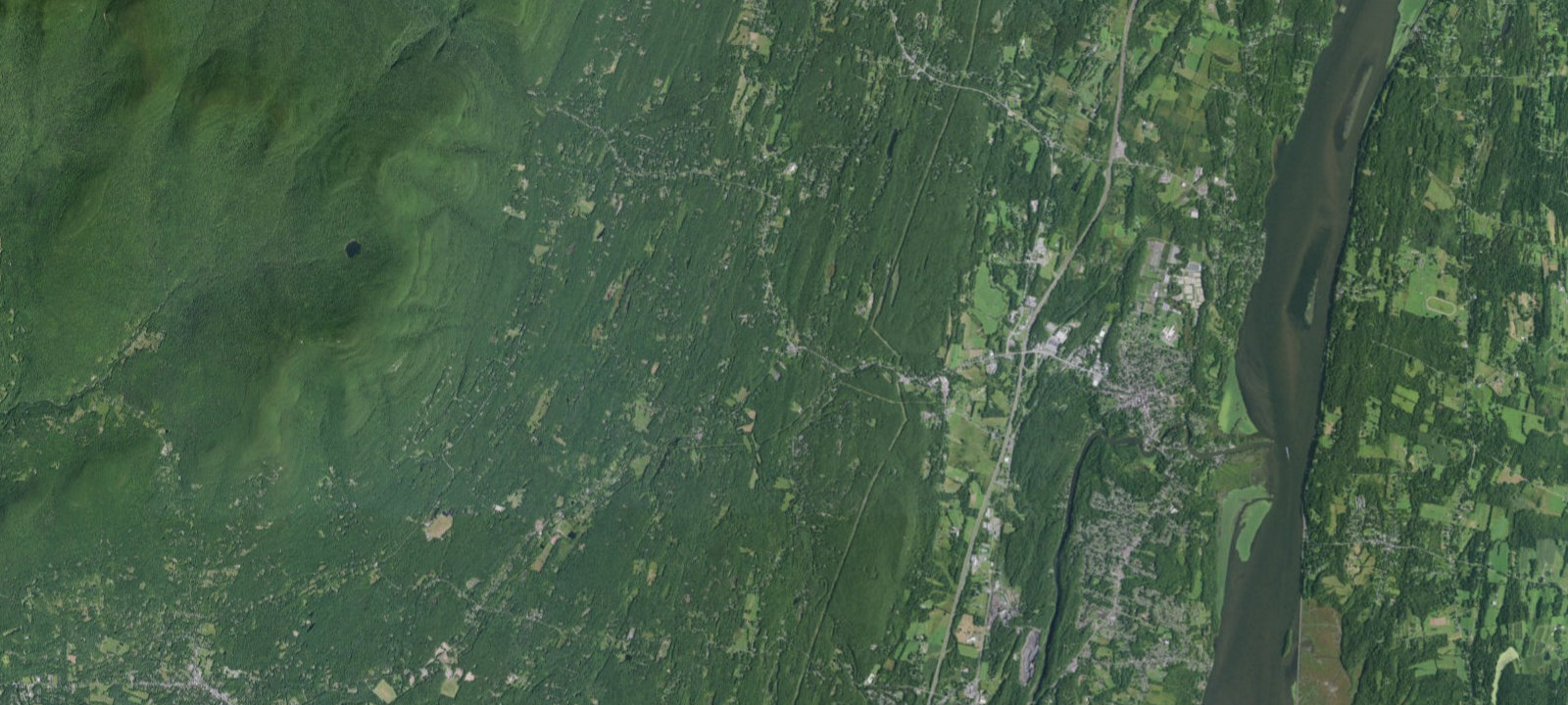 Map of Saugerties / Woodstock KOA Journey