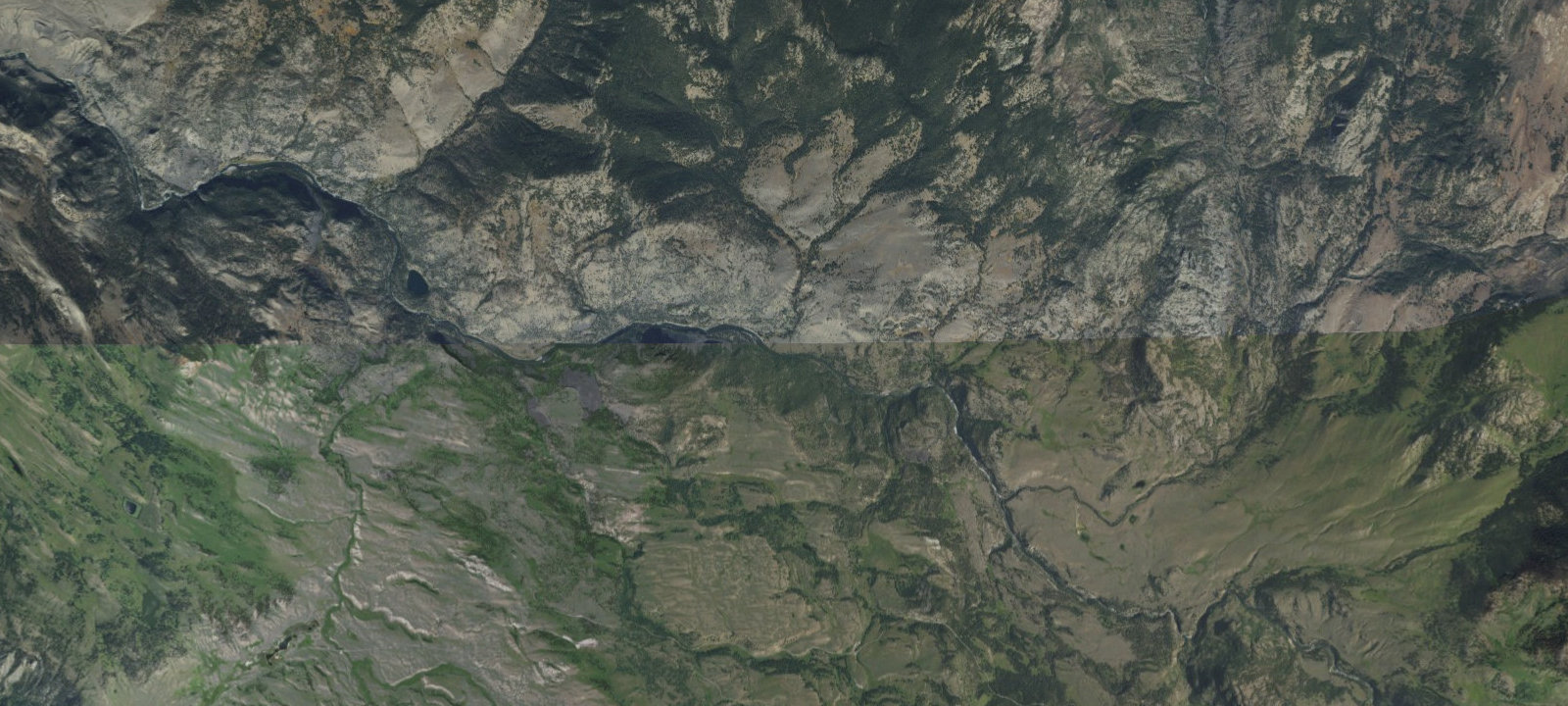 Map of E Cottonwood Creek