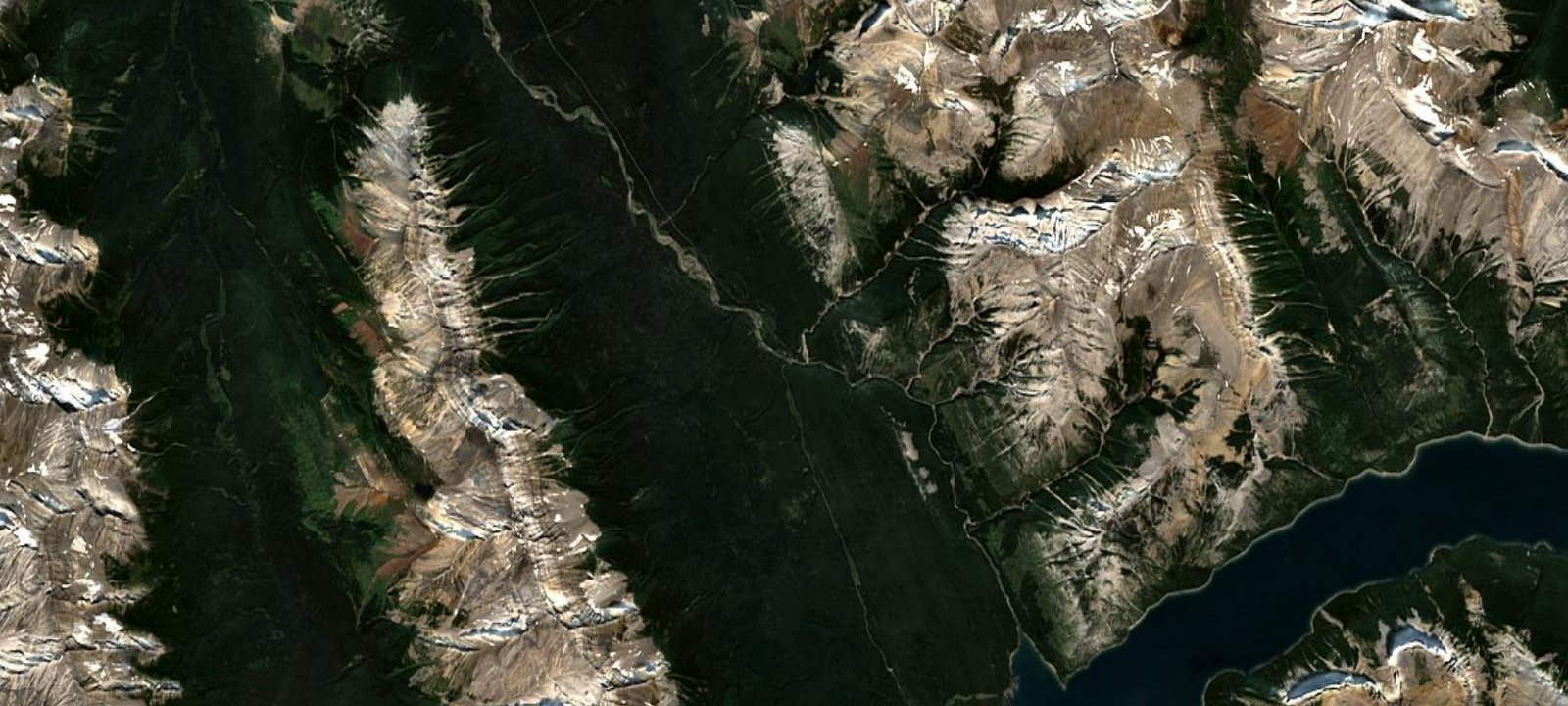 Map of Cascade Bridge Backcountry Campground
