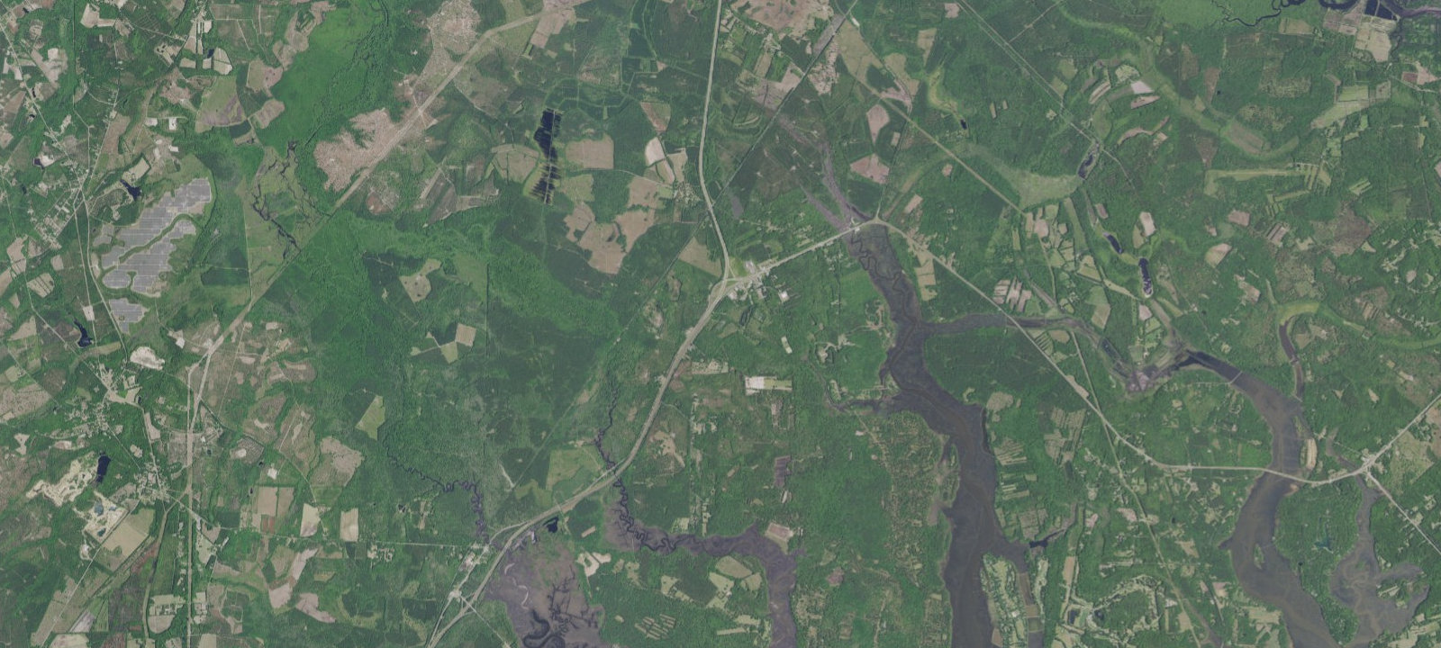 Map of Point South / I-95 / Yemassee KOA Holiday