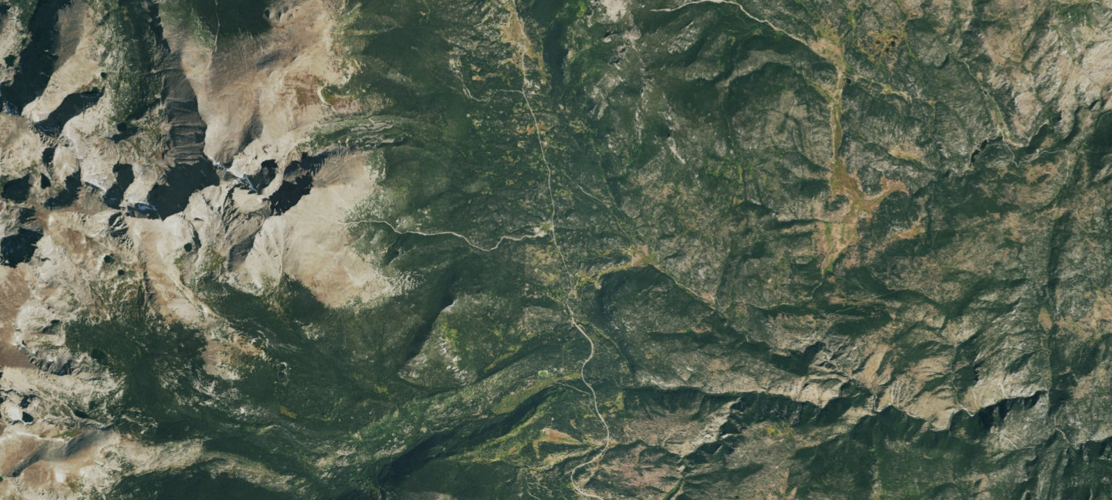 Map of Meeker Park Overflow Campground