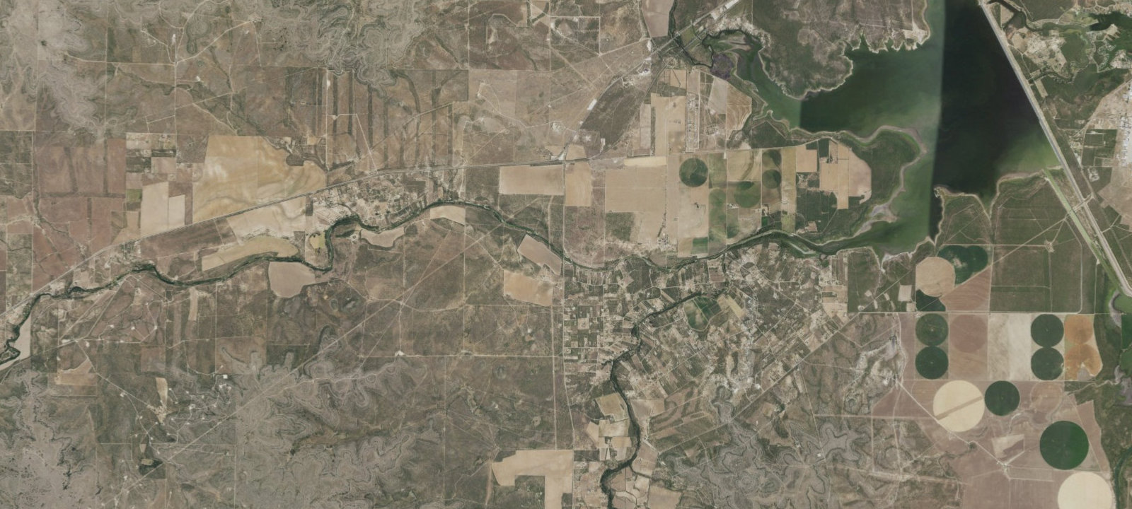 Map of Foster Park, Tom Green County Texas