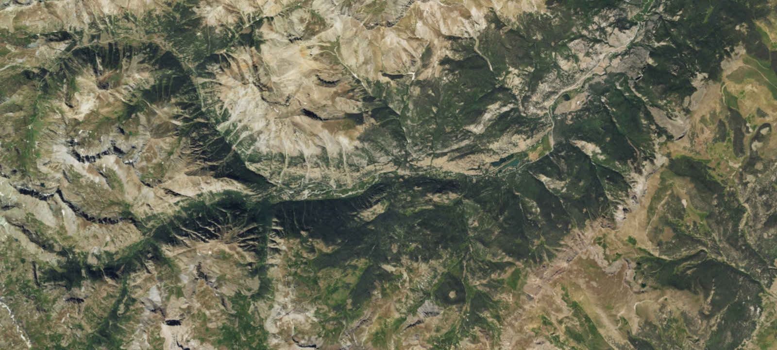 Map of Mill Creek Campground (co)