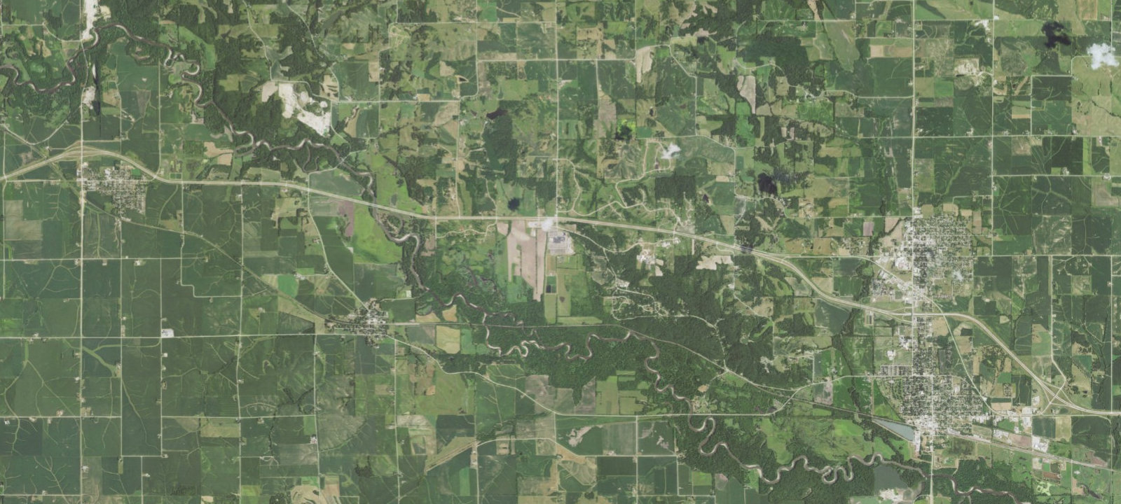 Map of Meskwaki RV Park