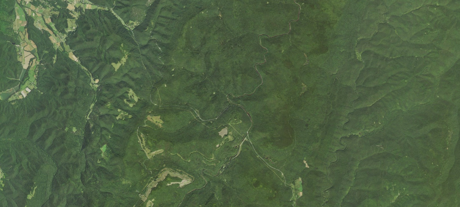 Map of Stonecoal Dispersed Camping Area