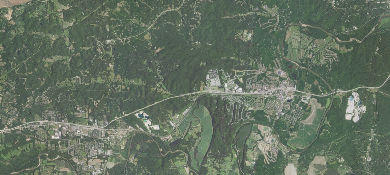 Map of Yogi Bear's Jellystone Park