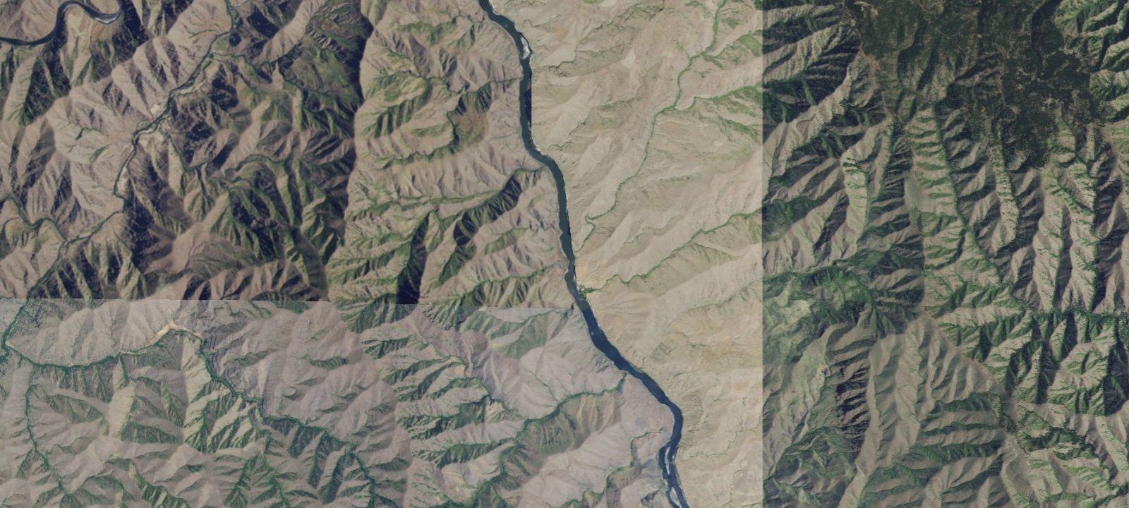 Map of Across Corral Creek Campsite