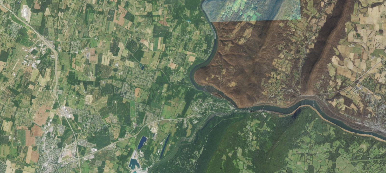 Map of Harpers Ferry Campground