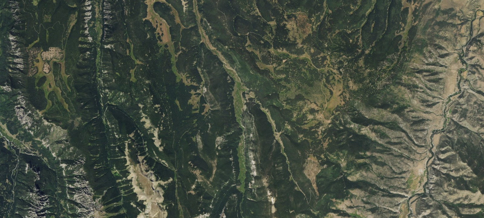 Map of Big Blue Campground