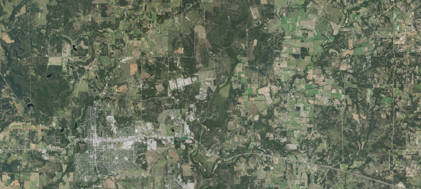 Map of Cross Timbers