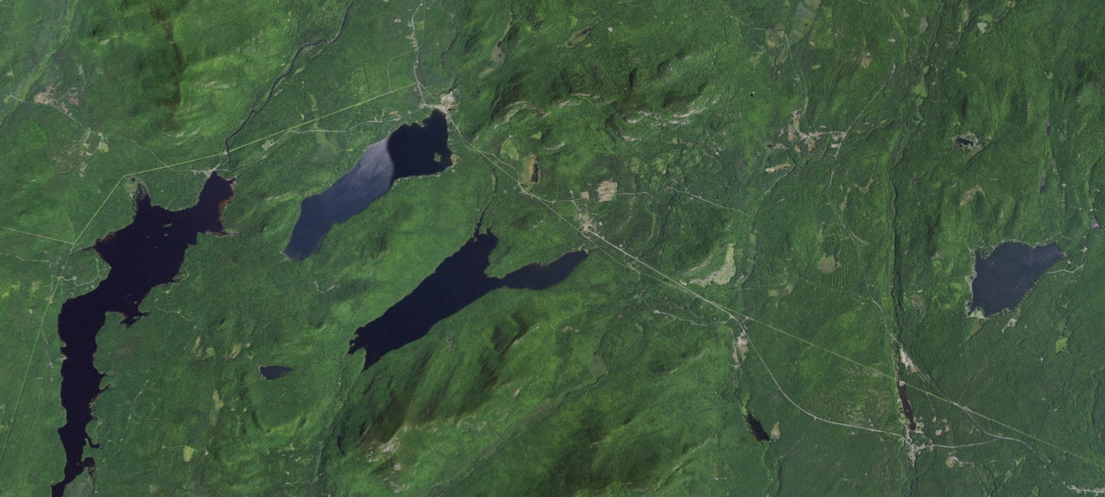 Map of Taylor Pond Campground