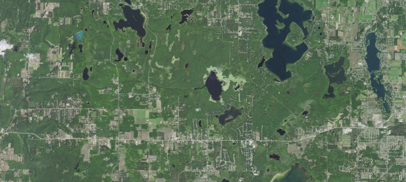 Map of Lake Dubonnet State Forest Campground