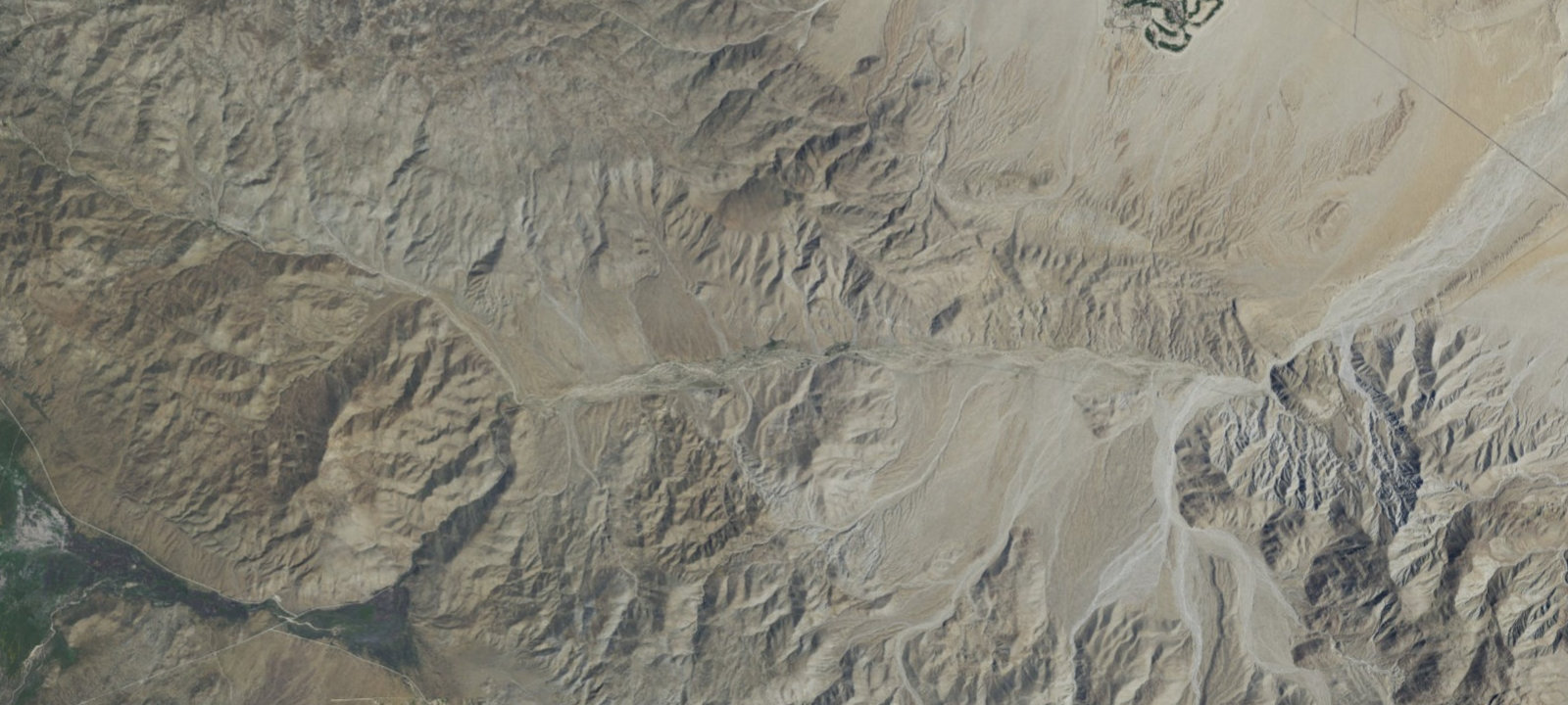 Map of Yaqui Well Primitive Campground
