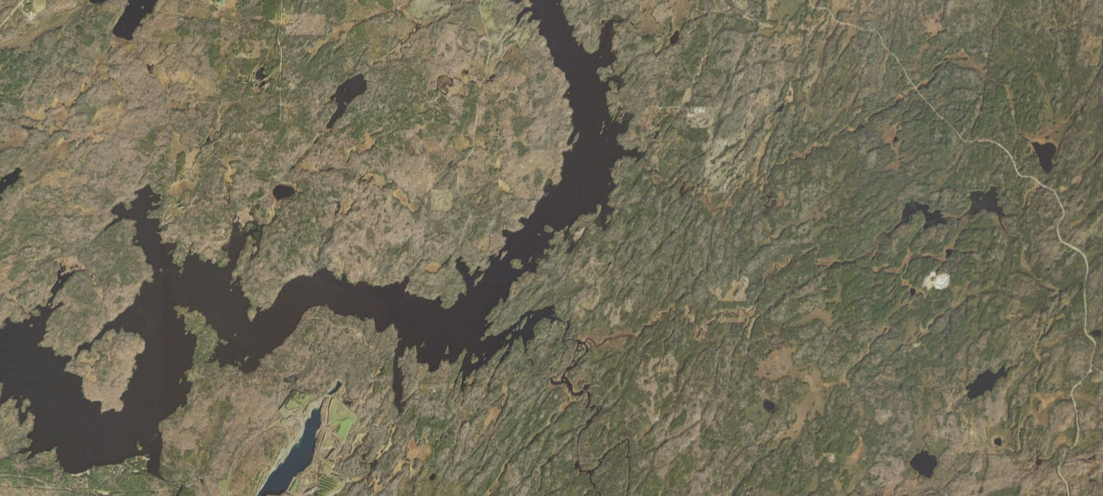 Map of Birch Lake Site 3
