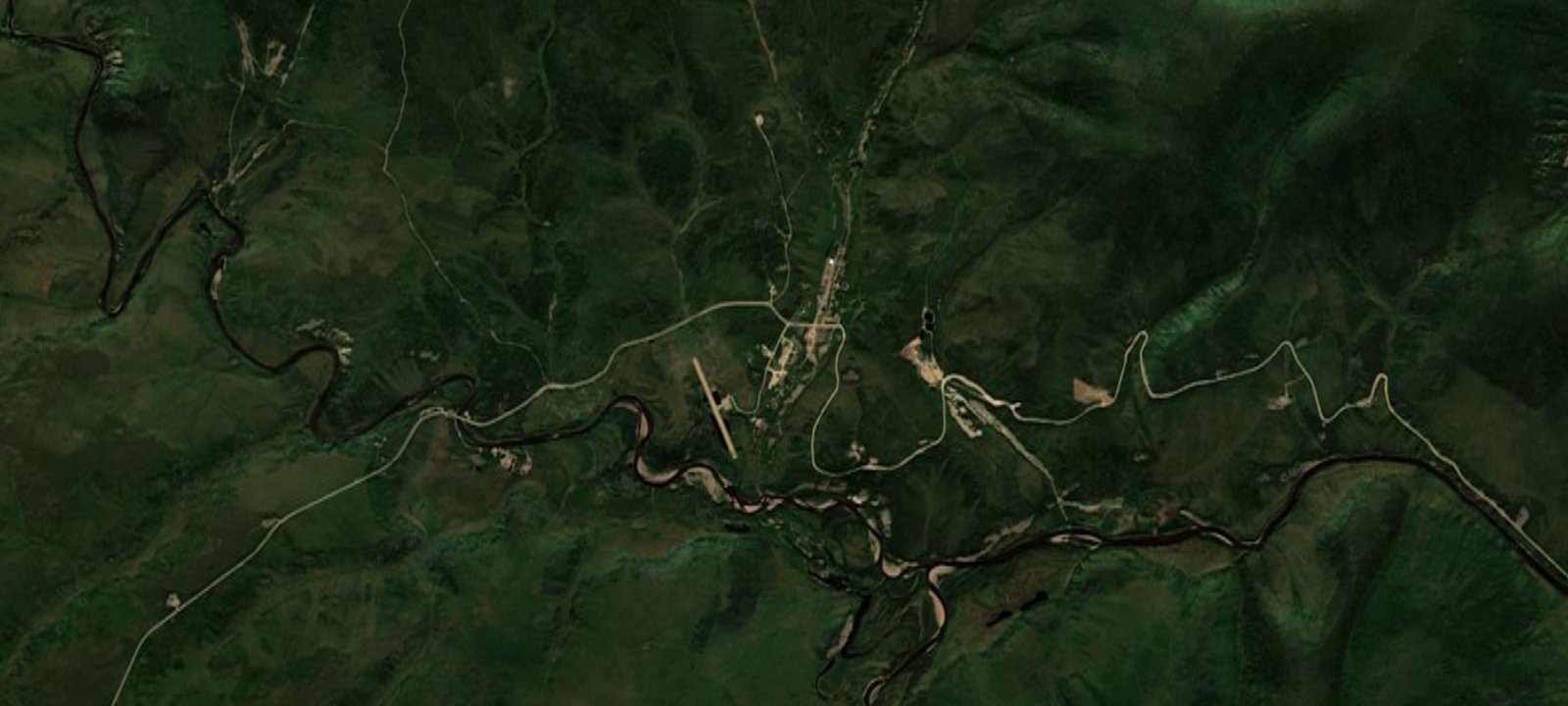 Map of Chicken Gold Camp