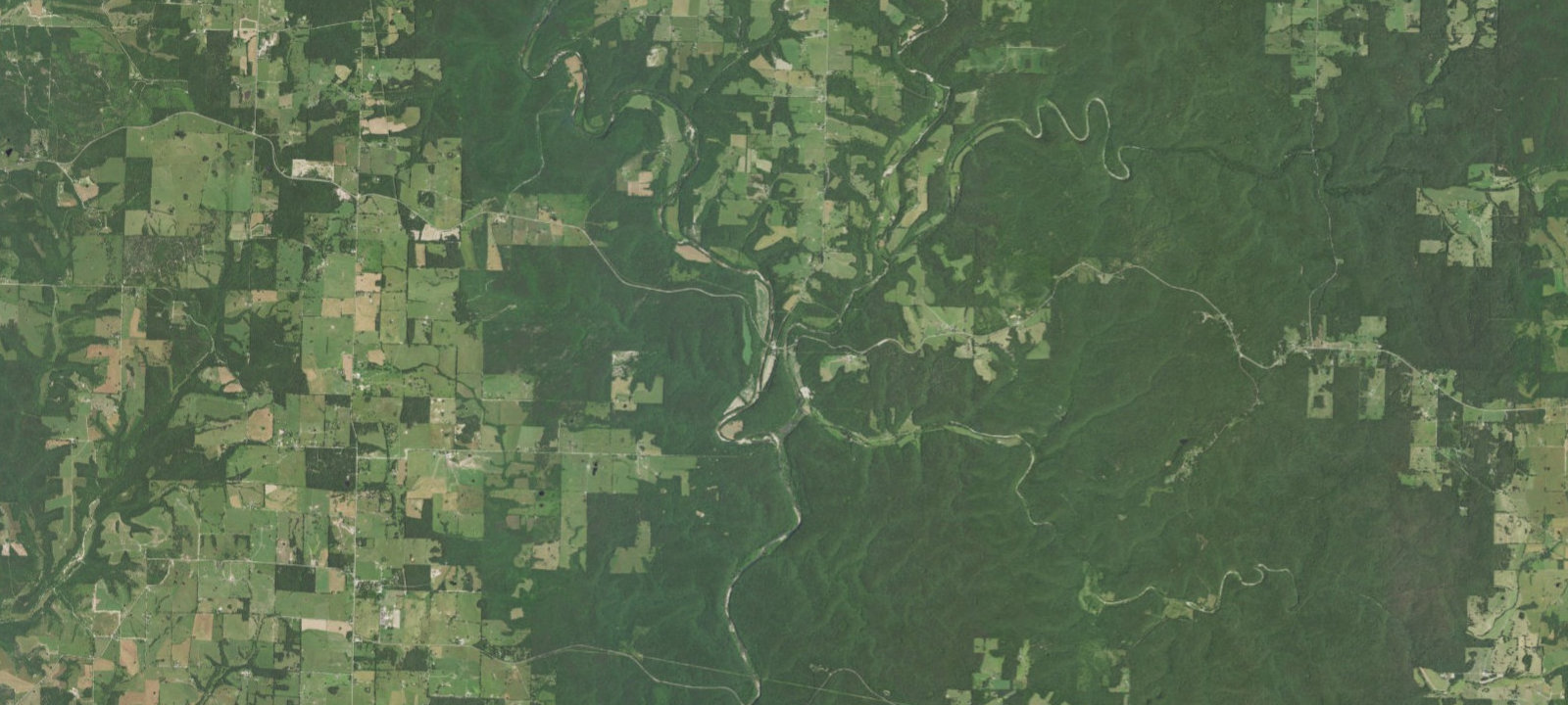 Map of Twin Bridges Canoe & Campground