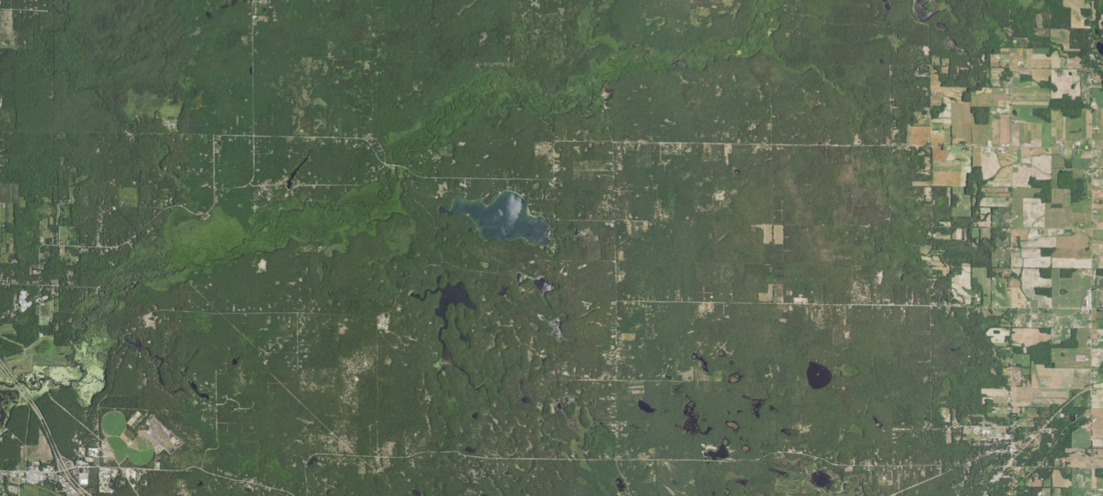 Map of Blue Lake Park Campground