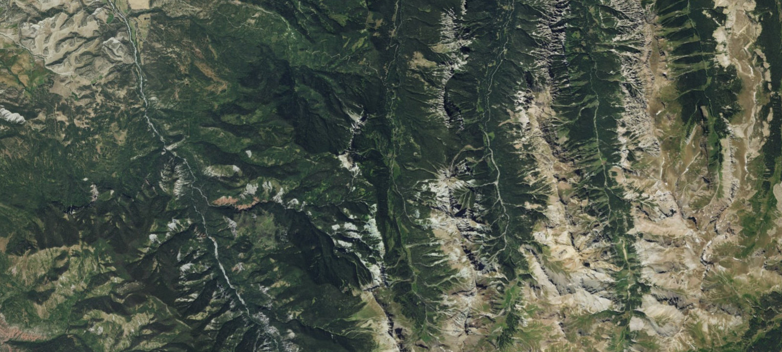 Map of West Fork Cimarron Dispersed