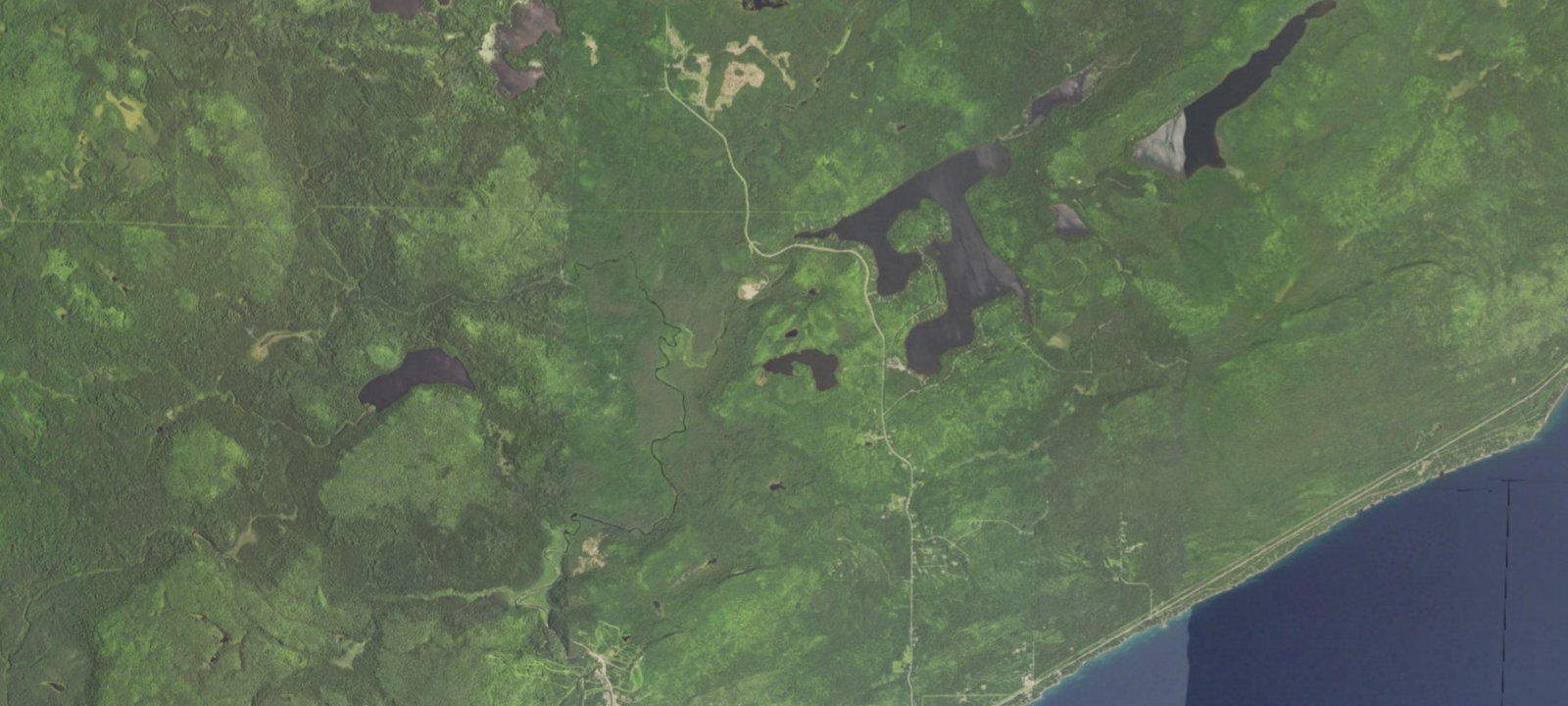 Map of East Lake Agnes