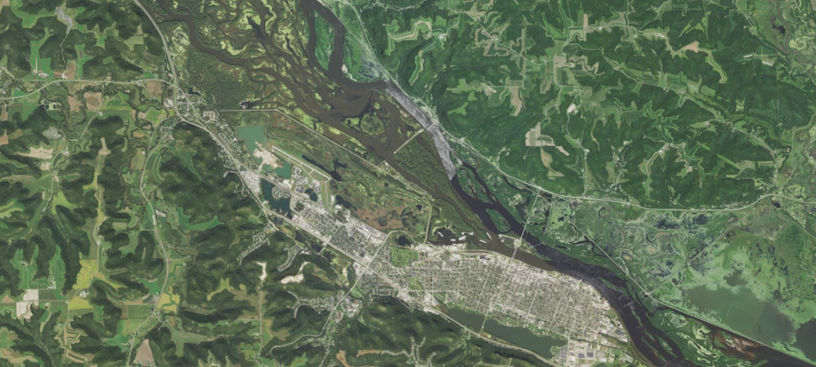 Map of Prairie Island Campground